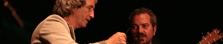 Photo: John William Davis and Nick Annis at Swallowhill